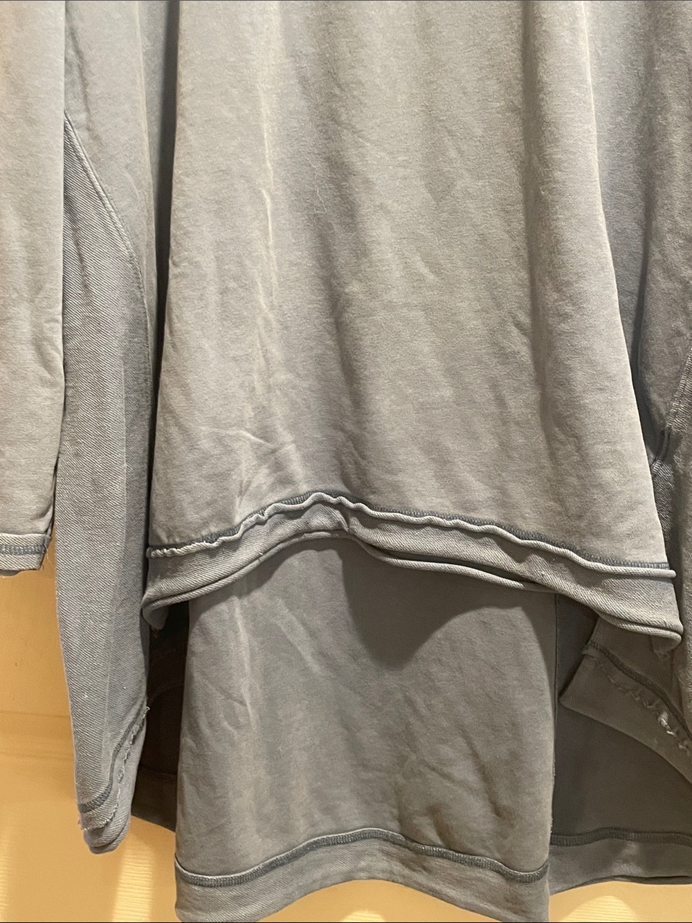 ali & hali Slate Blue Long Sleeve  Top. Medium - Picture 5 of 6